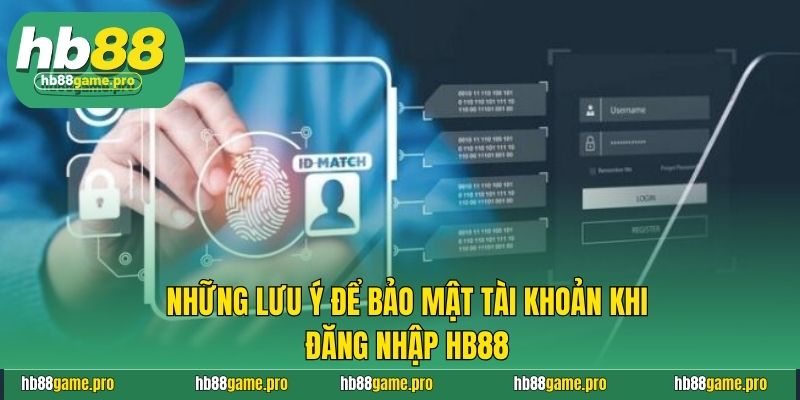Những lưu ý để bảo mật tài khoản khi đăng nhập HB88